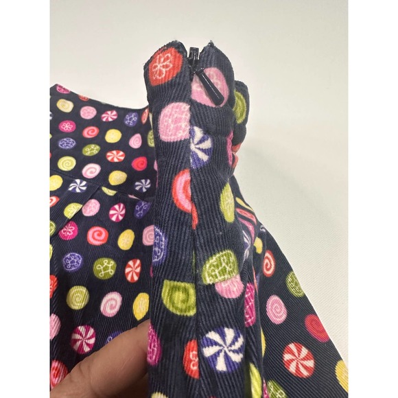 Girls Gymboree Navy Candy Print Skort with built in shorts Size 10 - Picture 4 of 9